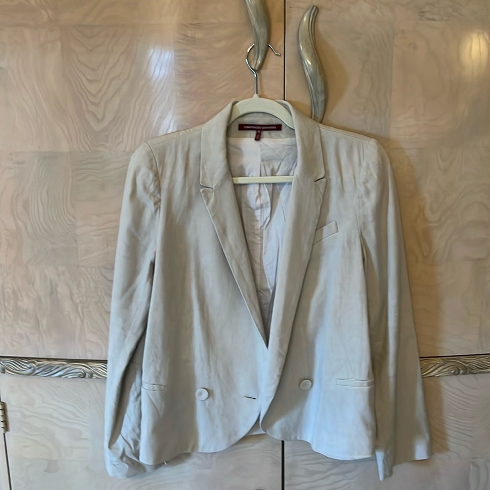 Comptoir des cotonniers linen blend jacket size 38/6